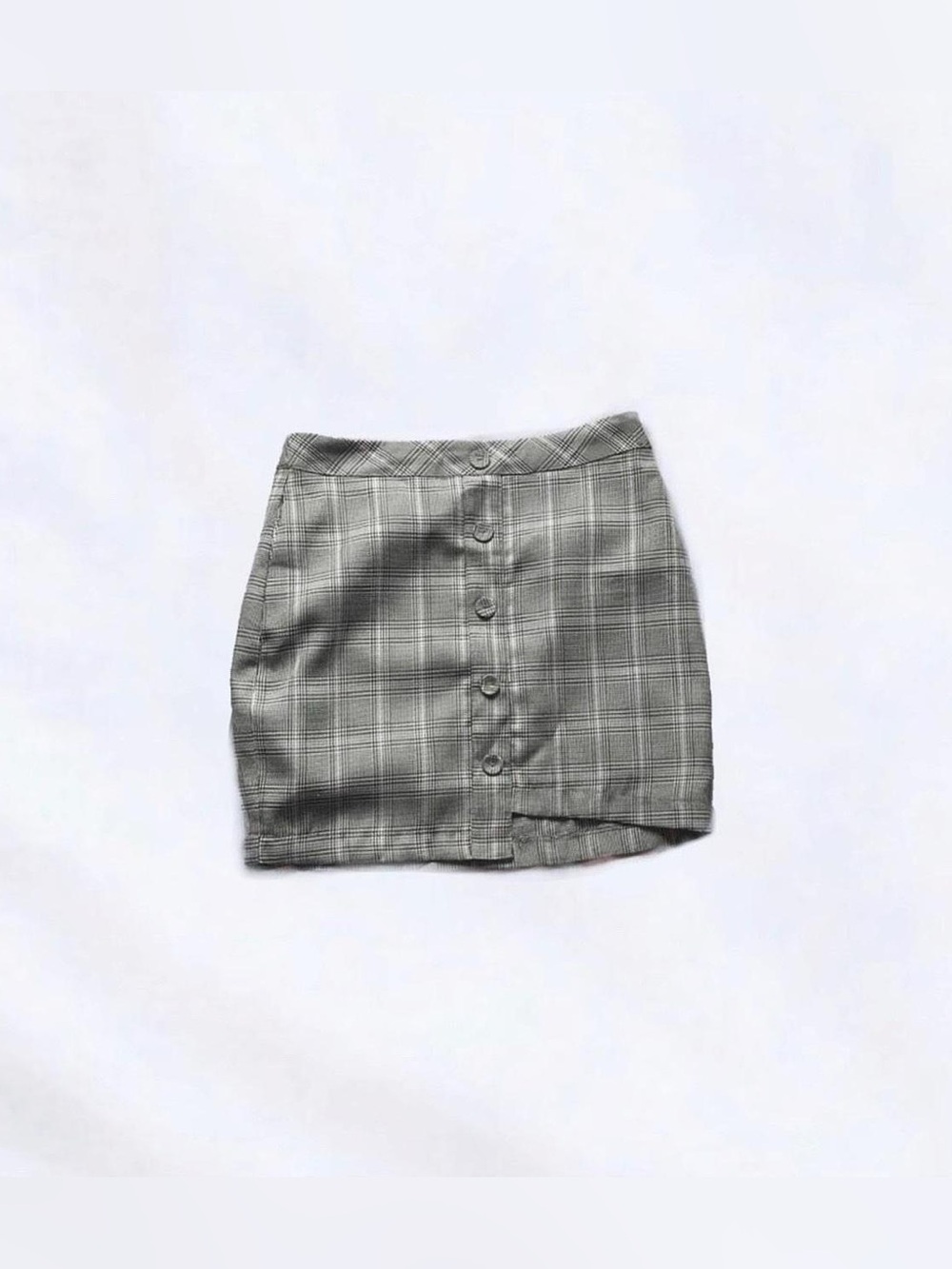 revolve j.o.a. ⋆ plaid high waisted skirt